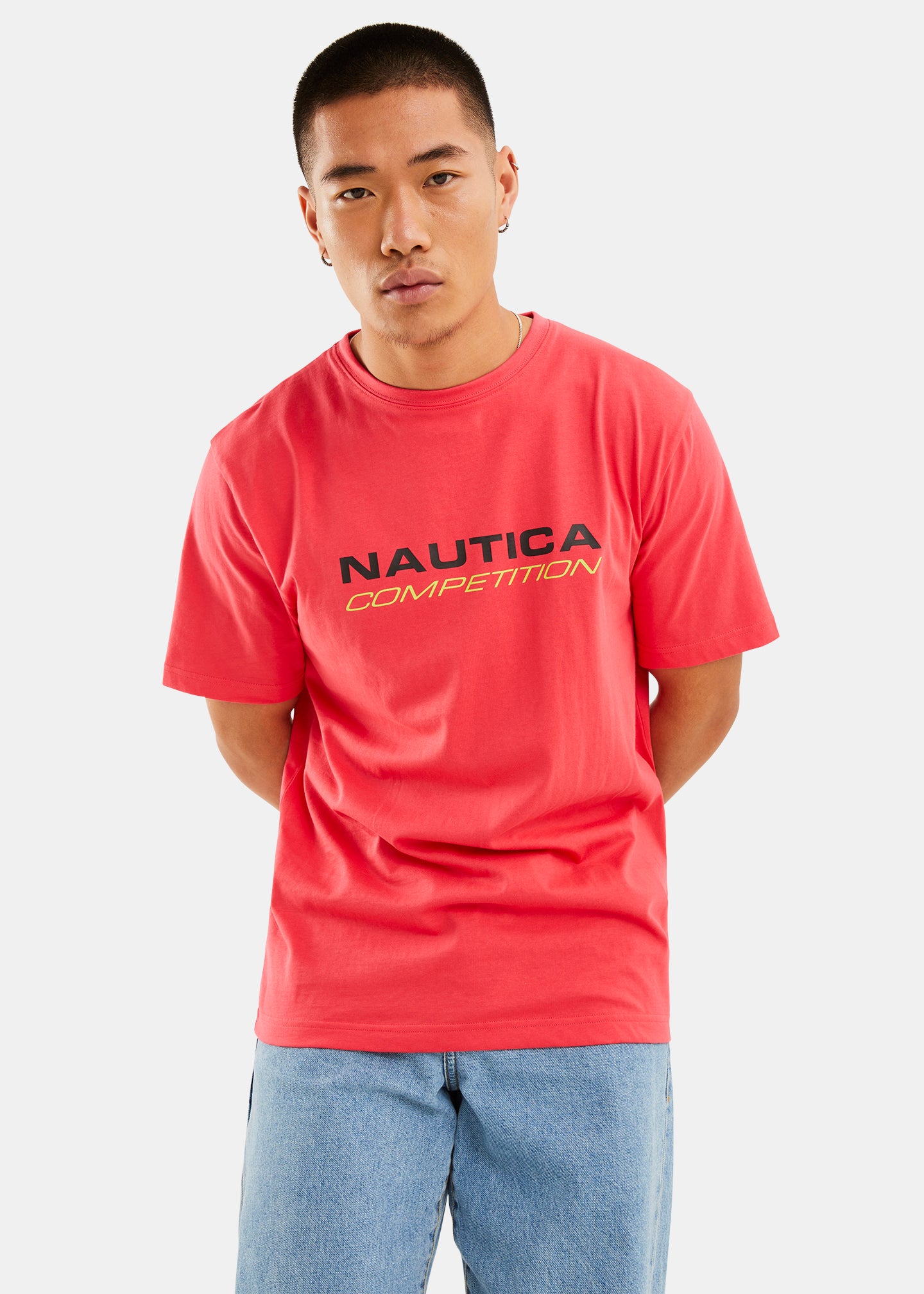 Nautica Competition Mack T-Shirt - Pink - Front