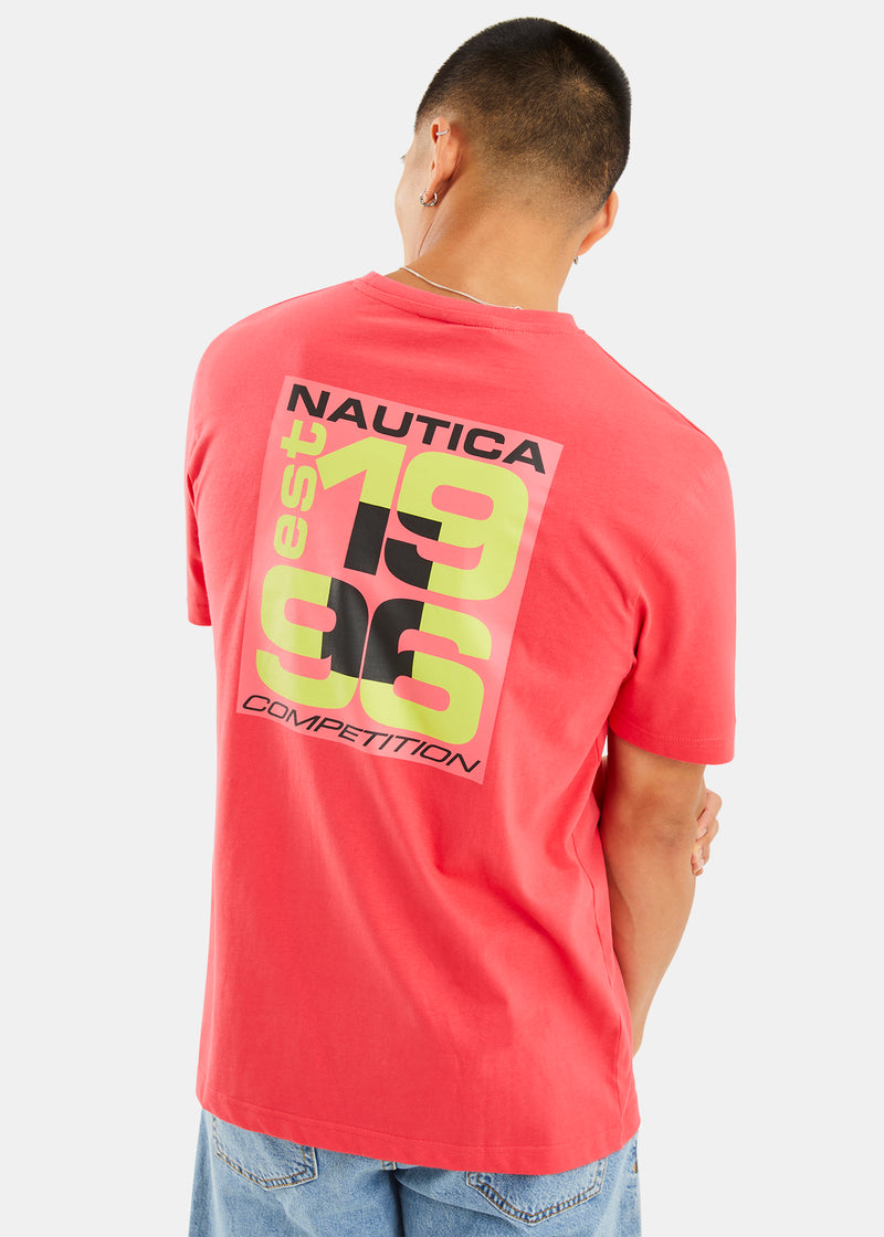 Nautica Competition Mack T-Shirt - Pink - Back