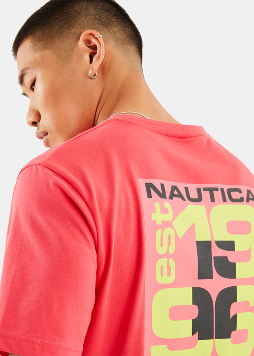 Nautica Competition Mack T-Shirt - Pink - Detail