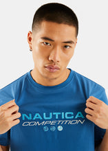 Load image into Gallery viewer, Nautica Competition Dane T-Shirt - Dark Blue - Detail
