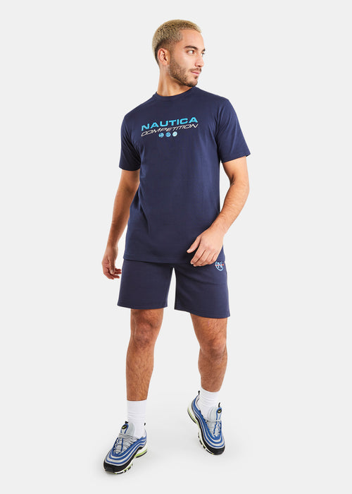 Nautica Competition Dane T-Shirt - Dark Navy - Full Body
