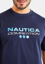 Load image into Gallery viewer, Nautica Competition Dane T-Shirt - Dark Navy - Detail