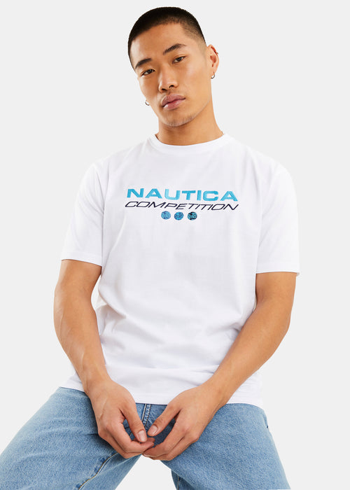 Nautica Competition Dane T-Shirt - White - Front
