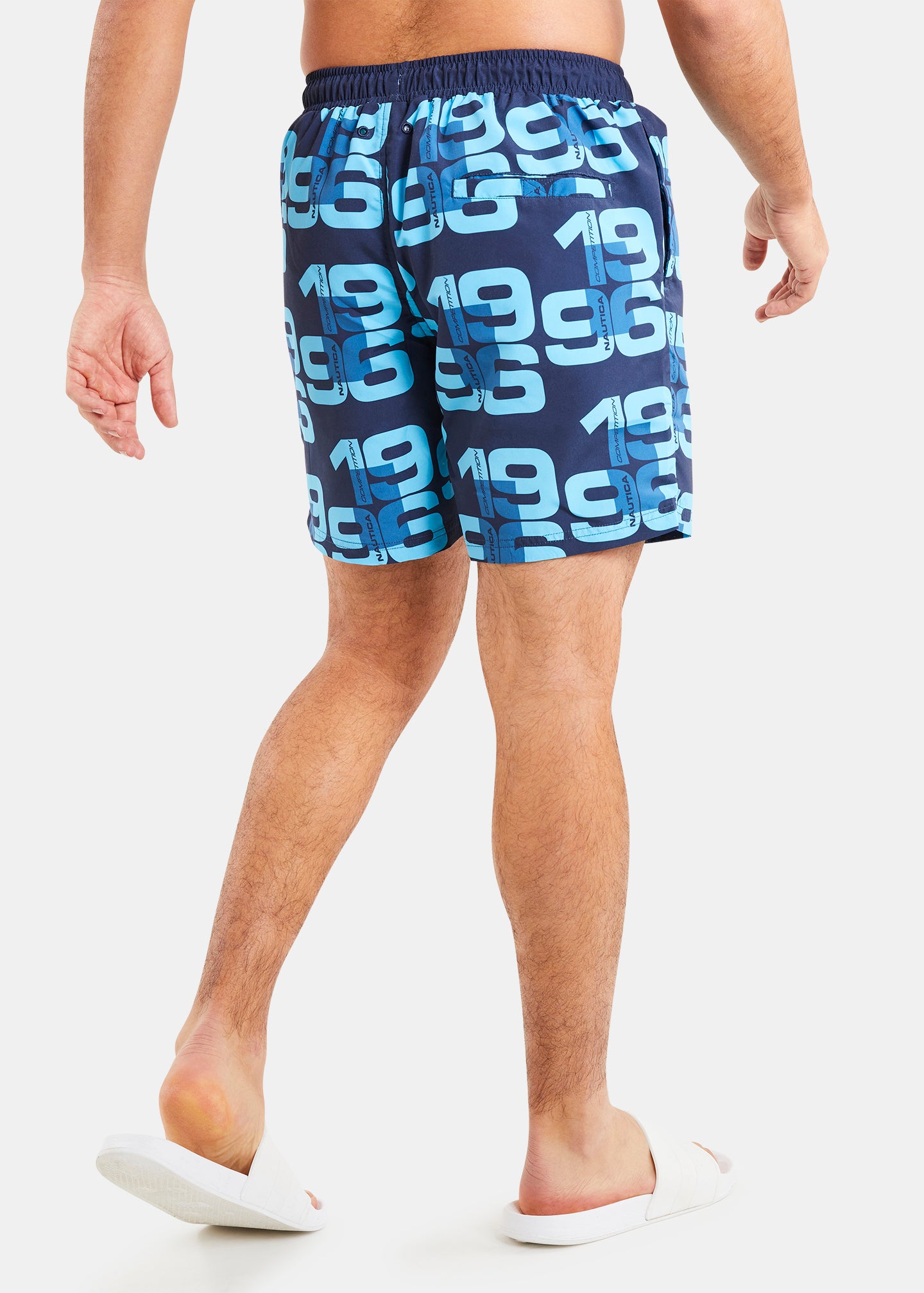 Nautica Competition Rex 6" Swim Short - Dark Navy - Back