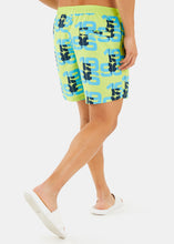 Load image into Gallery viewer, Nautica Competition Rex 6&quot; Swim Short - Lime - Back