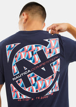 Load image into Gallery viewer, Nautica Competition Shane T-Shirt - Dark Navy - Detail