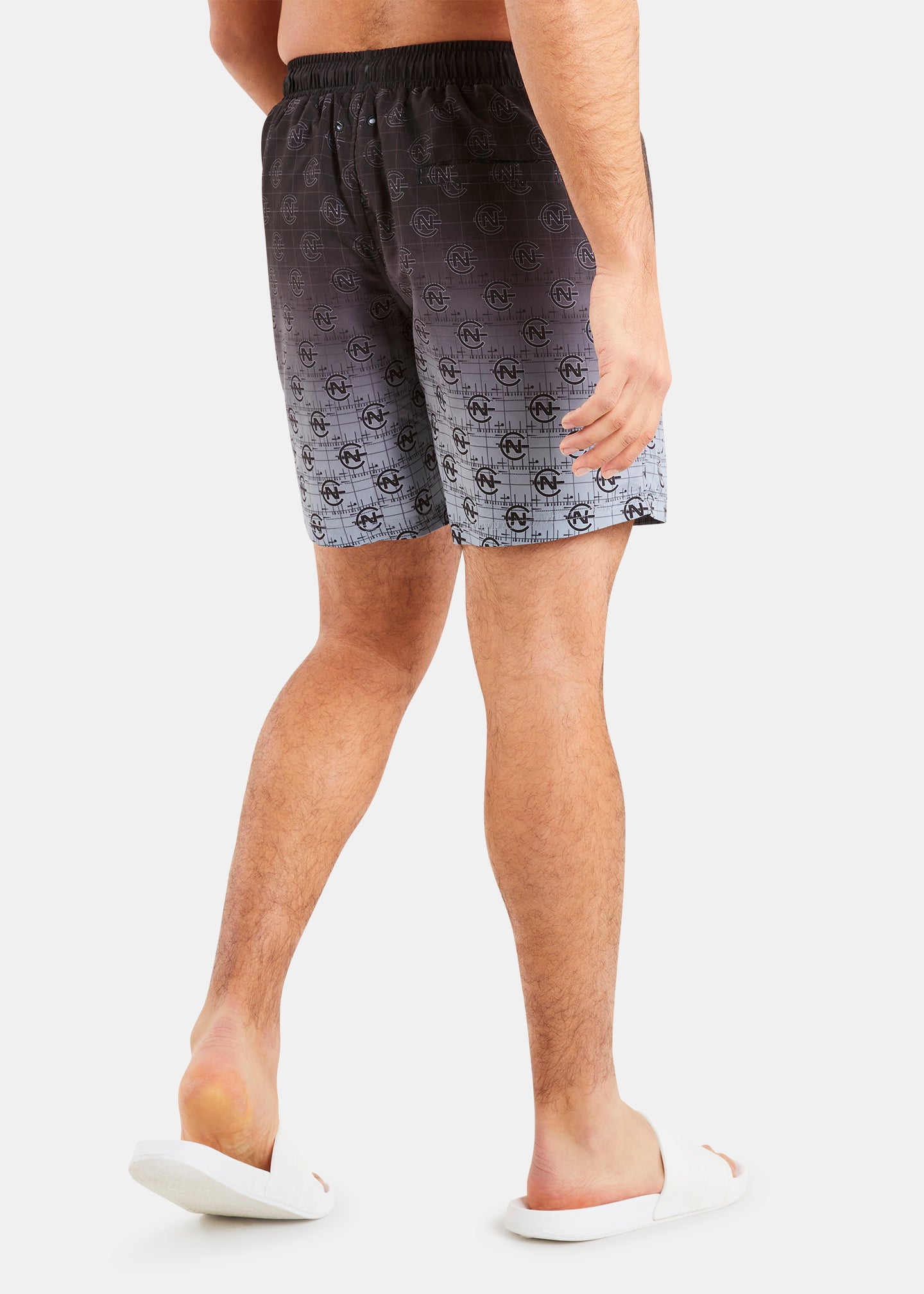 Nautica Competition Seb 6" Swim Short - Black - Back
