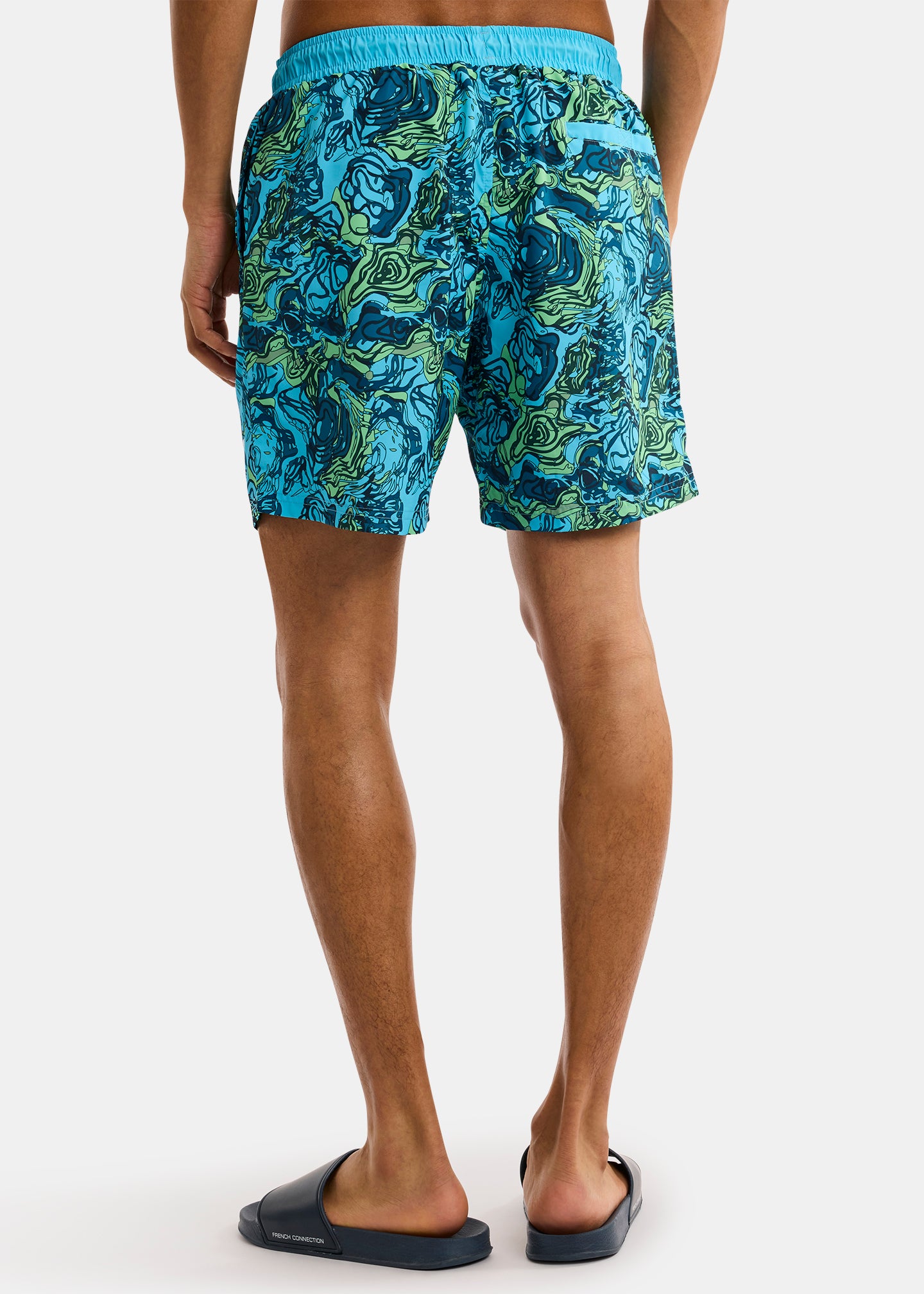 Nautica Competition Blackwater Swim Short-Multi-Back
