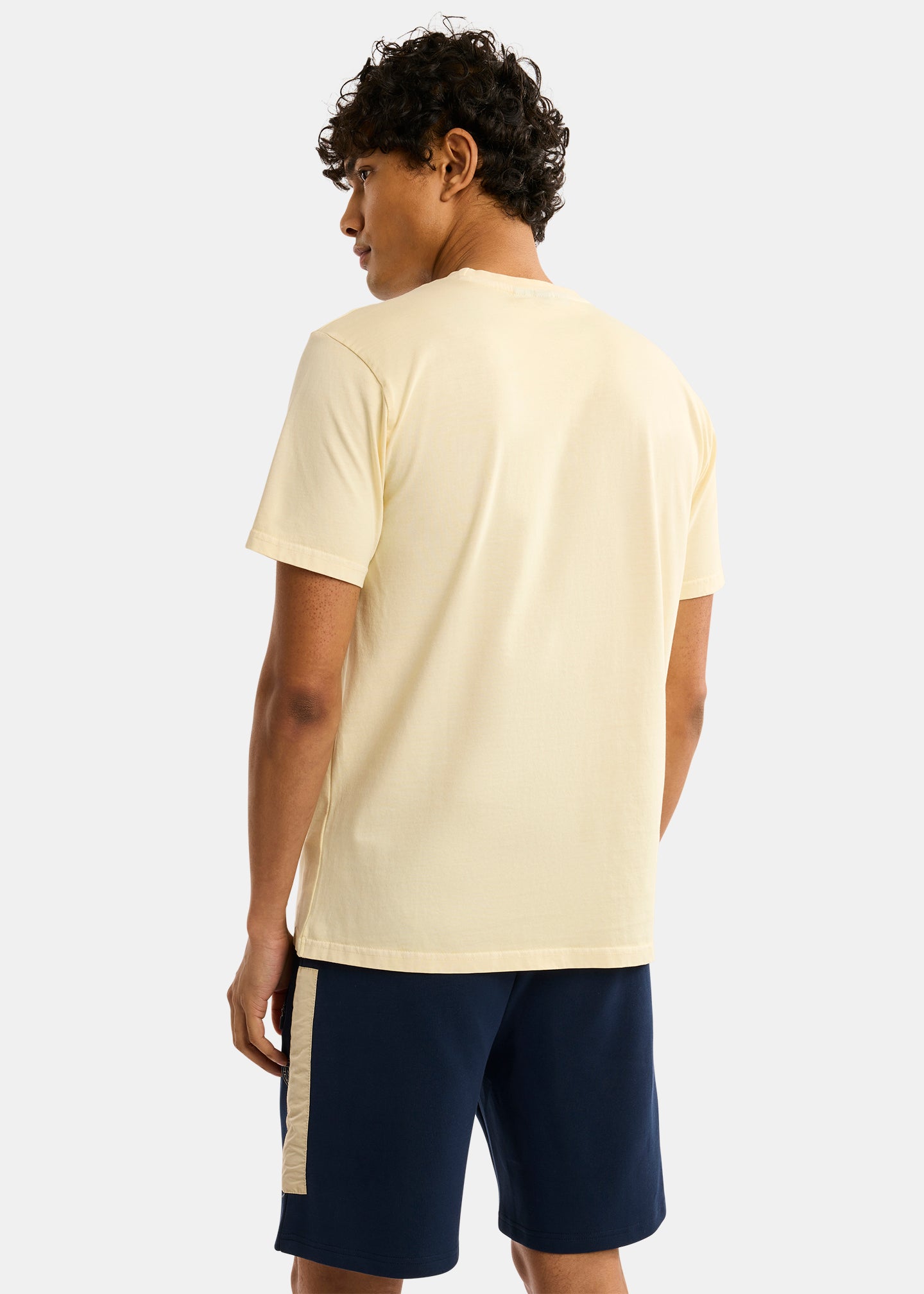 Nautica Competition Johnstown T-Shirt-Wheat-Back