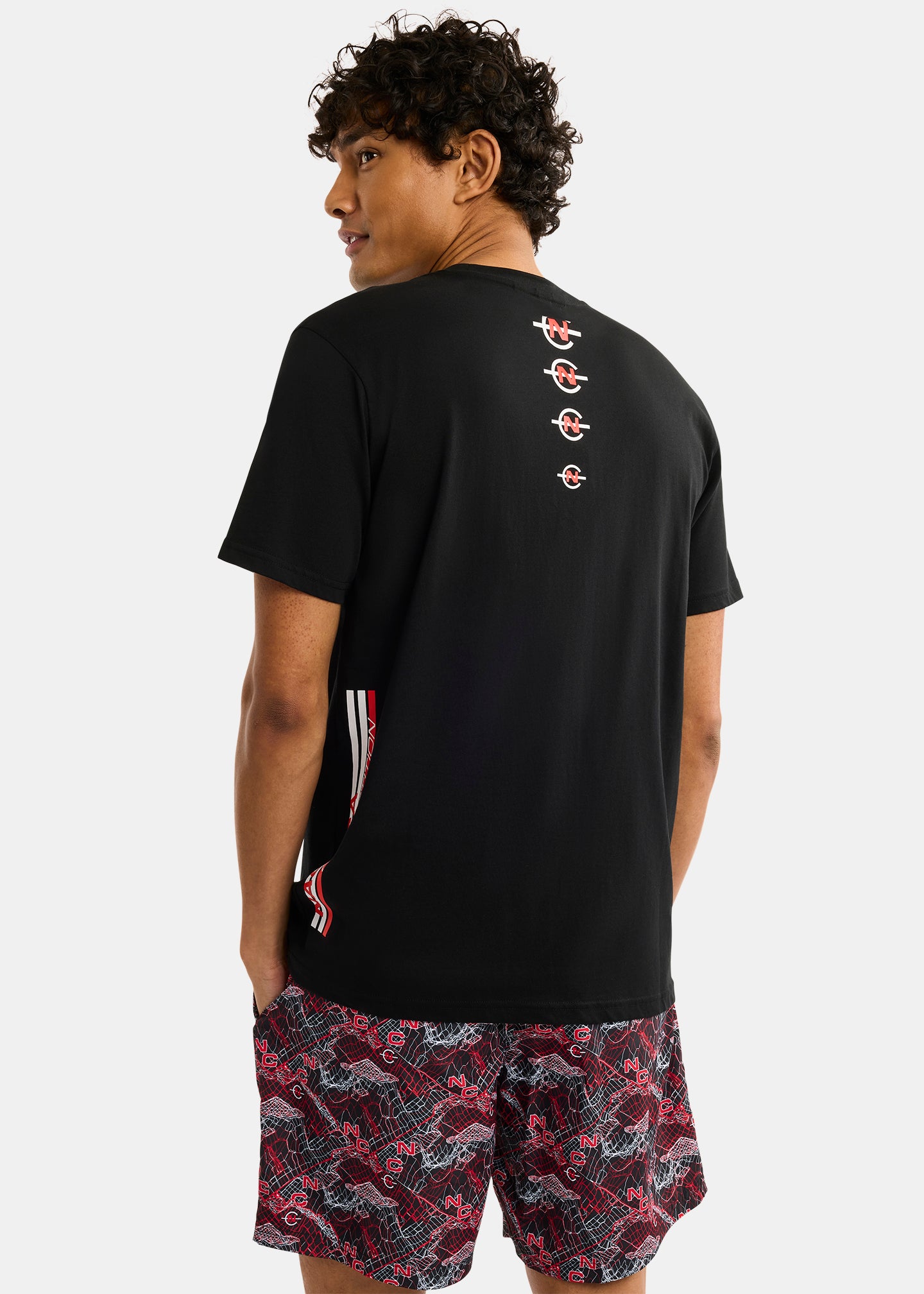 Nautica Competition Cork T-Shirt -Black-Back
