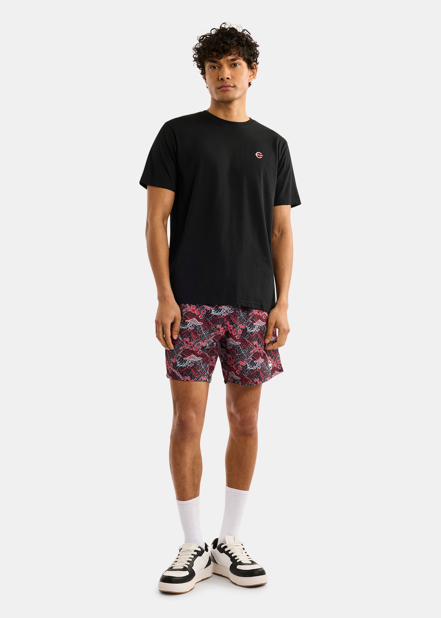 Nautica Competition Cork T-Shirt -Black-Full Body