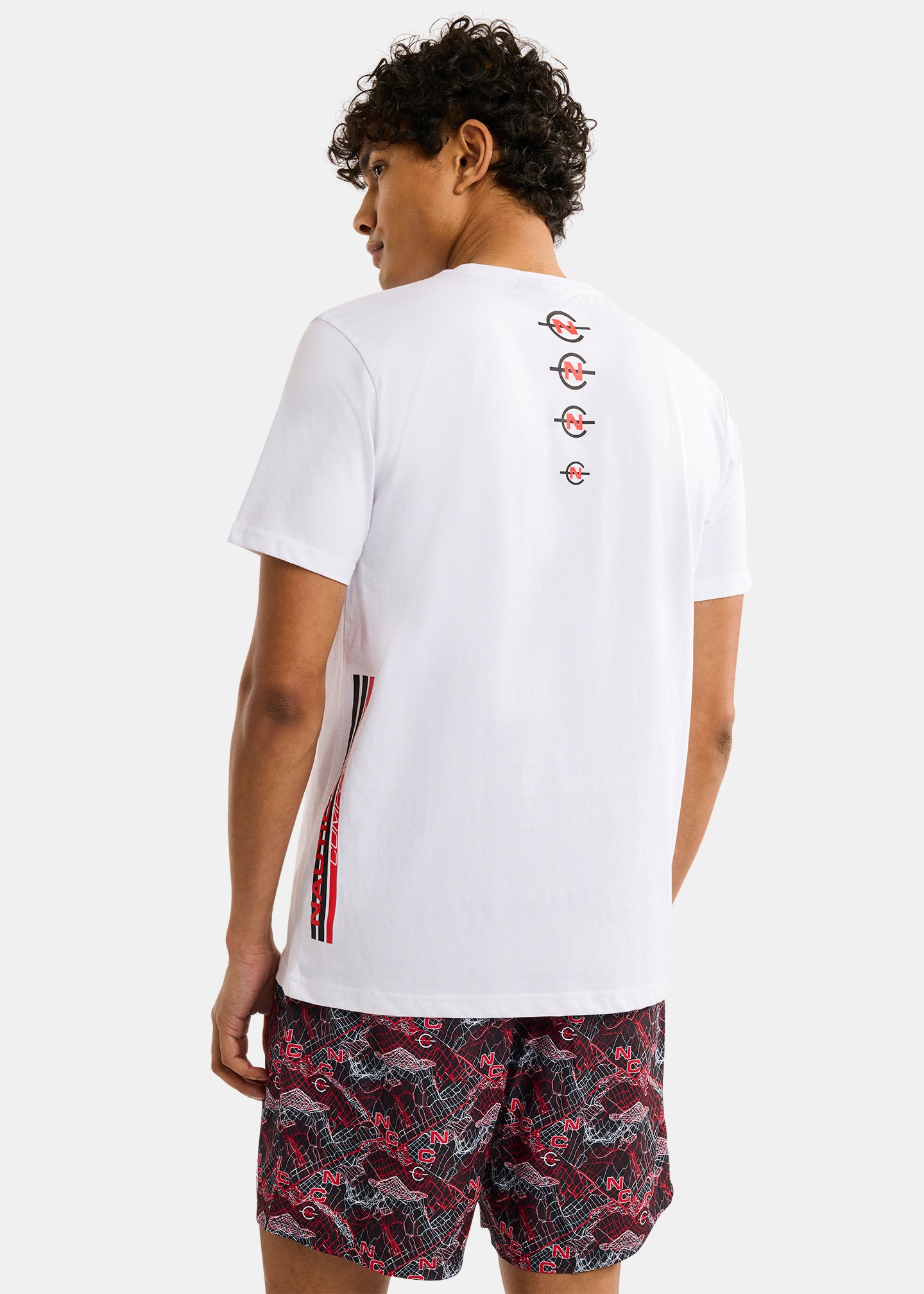 Nautica Competition Cork T-Shirt-White-Back