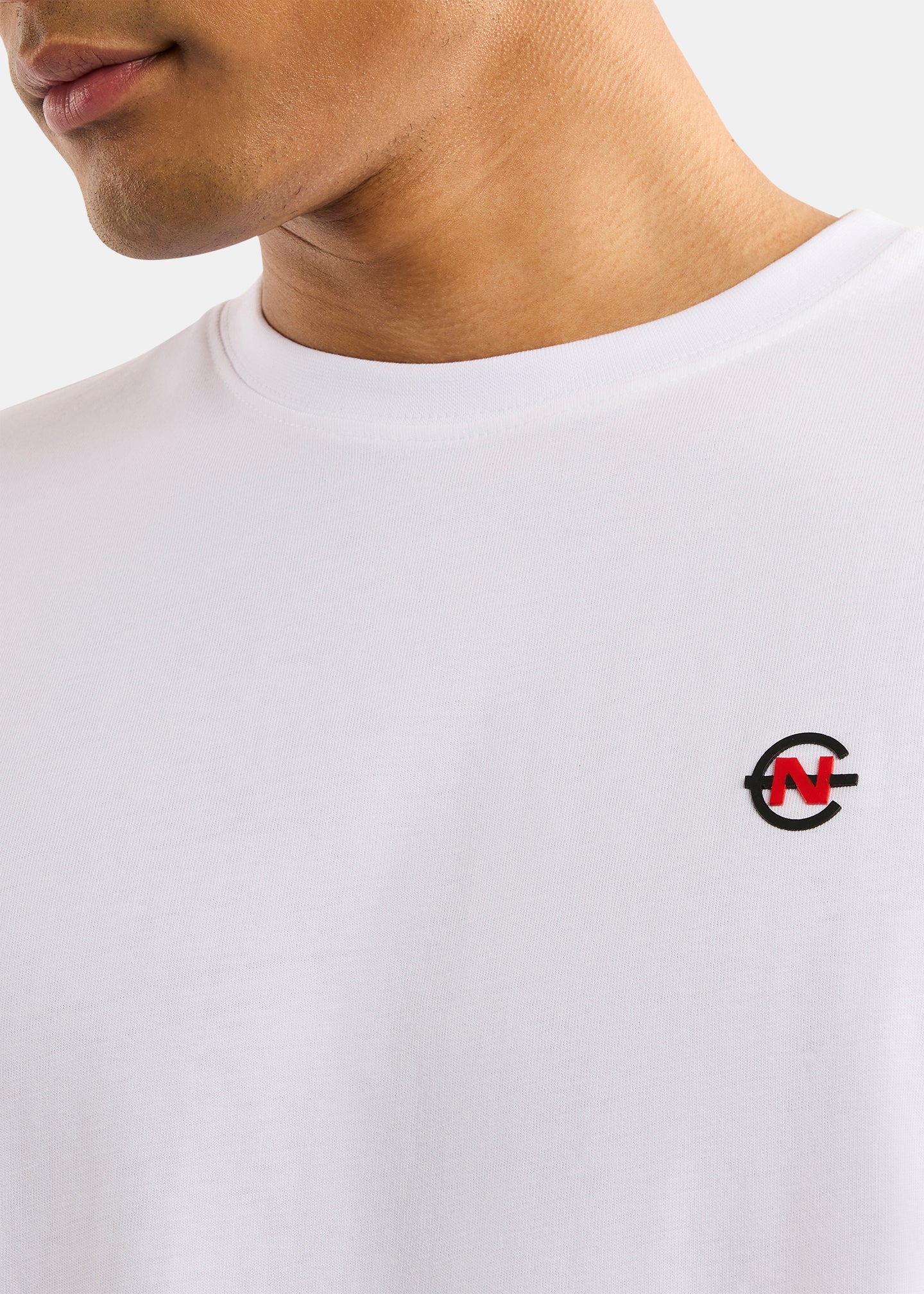 Nautica Competition Cork T-Shirt-White-Detail
