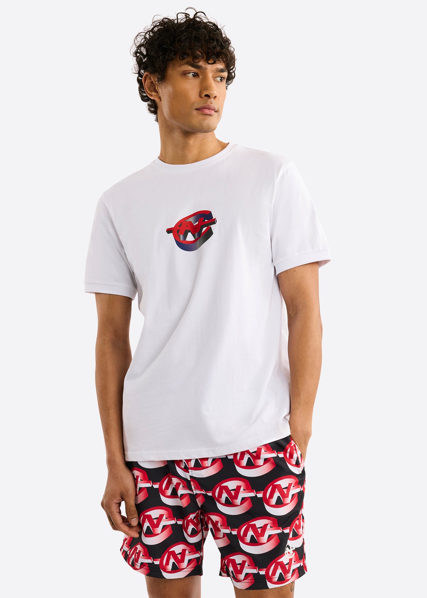 Nautica Competition Ohio T-Shirt-White-Front