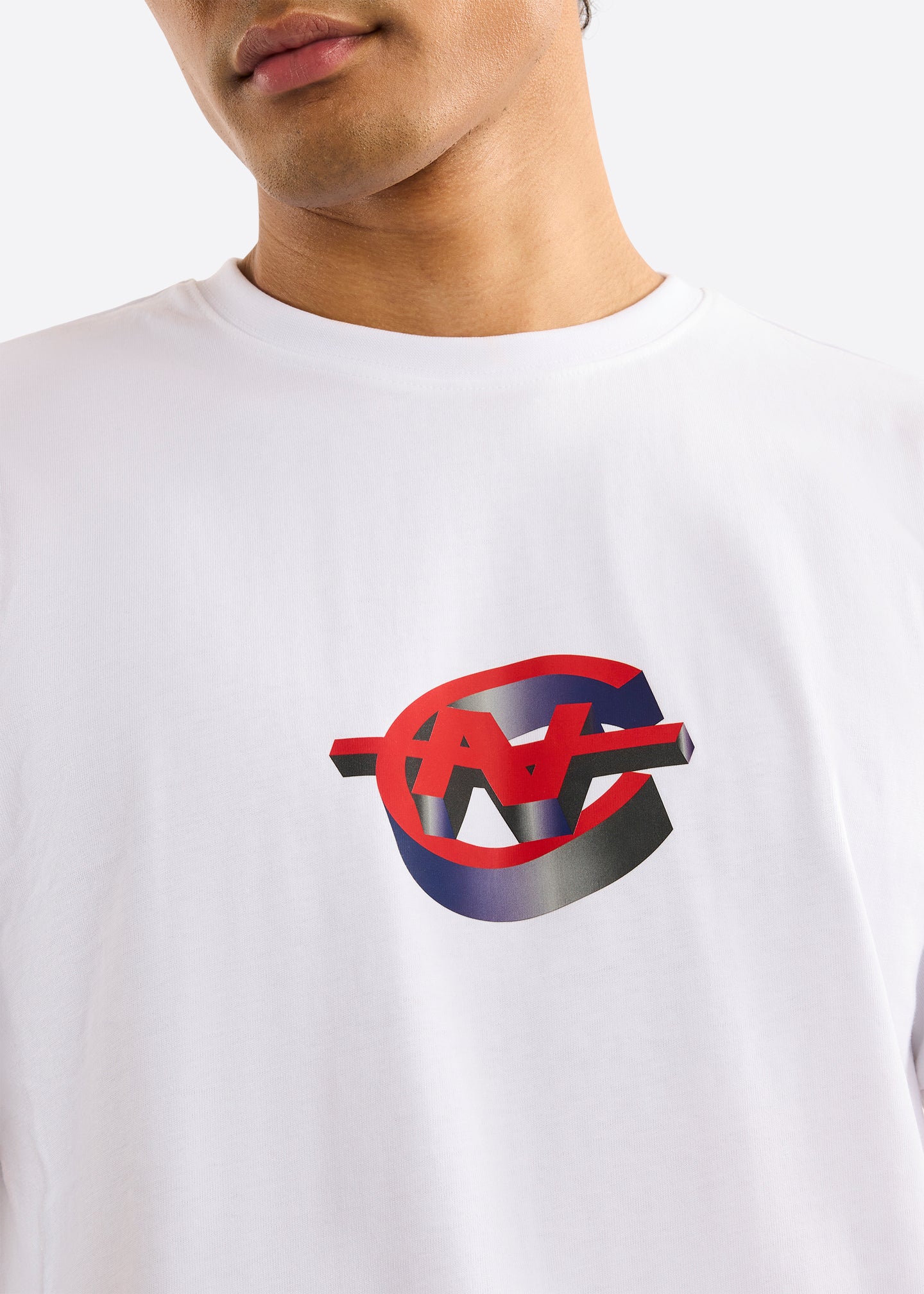 Nautica Competition Ohio T-Shirt-White-Detail