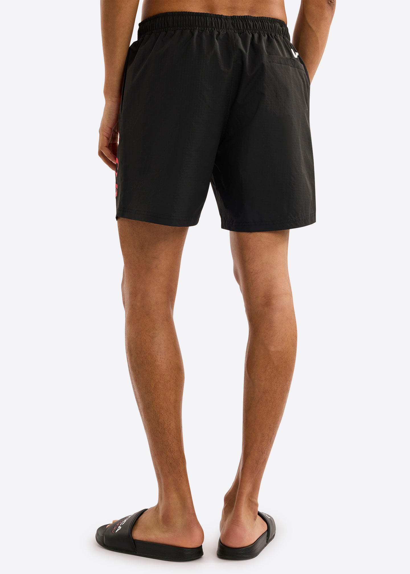 Nautica Competition Ramses Swim Short-Black-Back