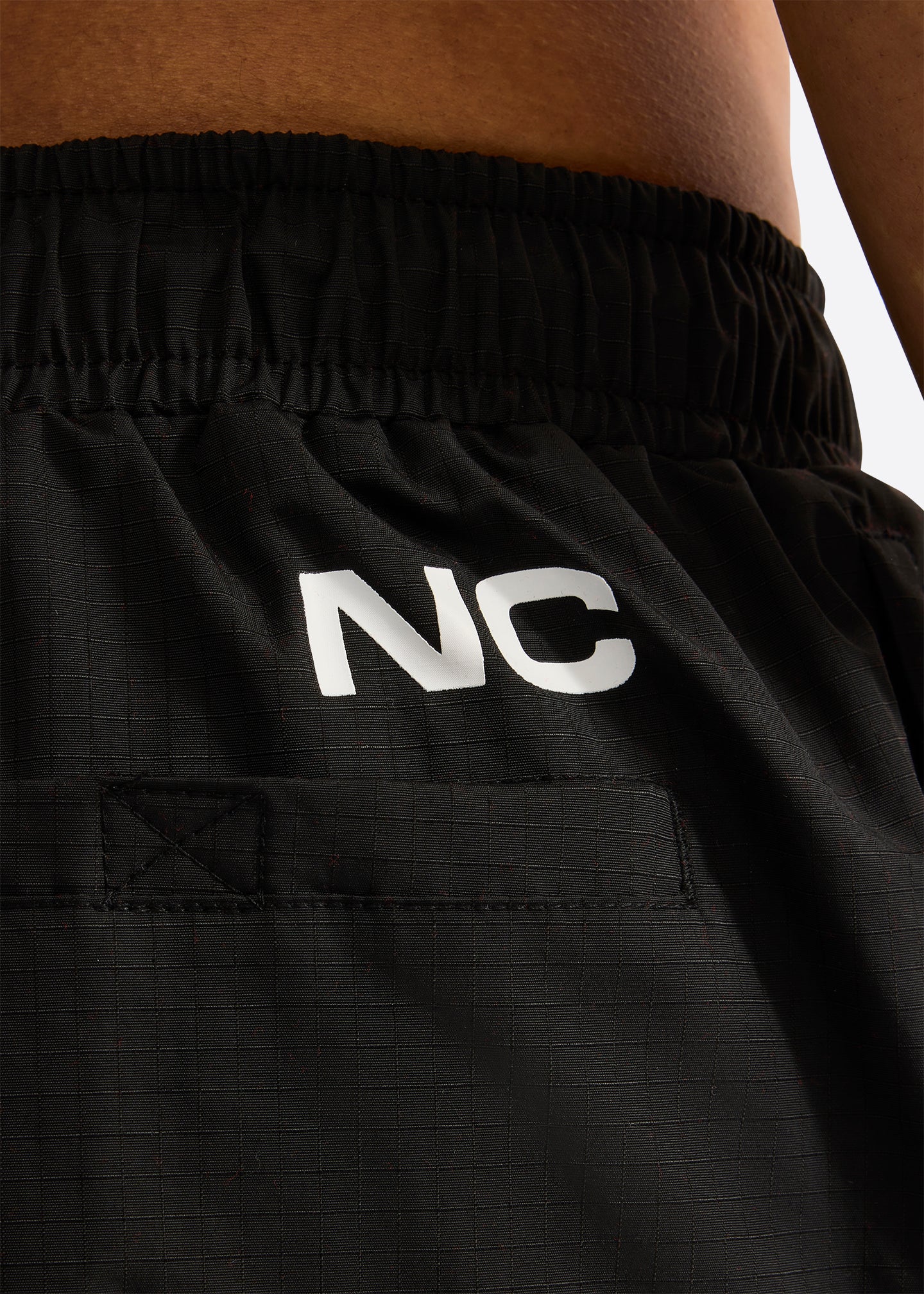 Nautica Competition Ramses Swim Short-Black-Logo Detail