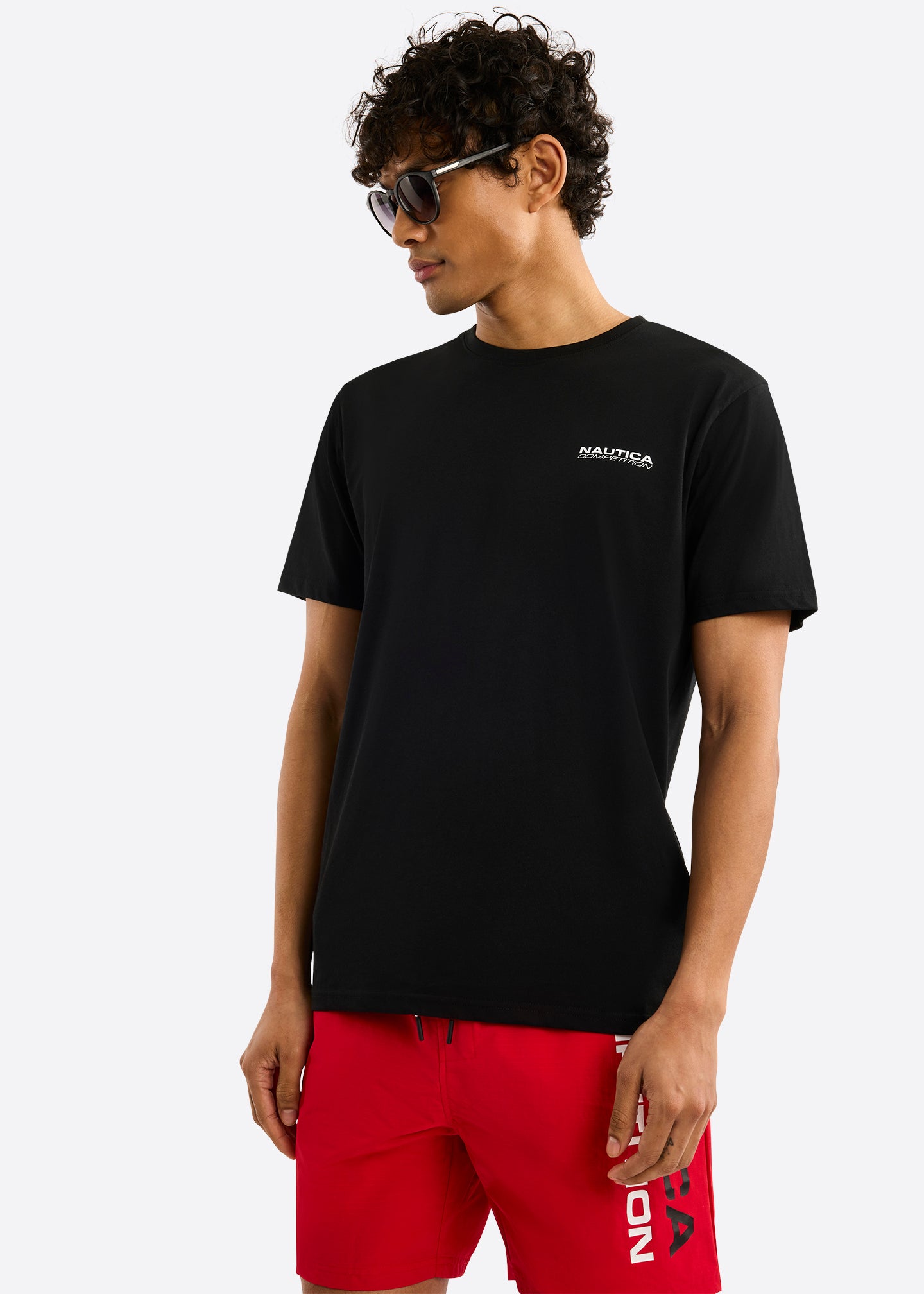 Nautica Competition Sligo T-Shirt-Black-Front