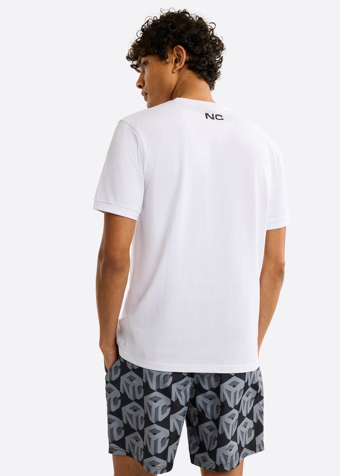 Nautica Competition Tralee T-Shirt-White-Back