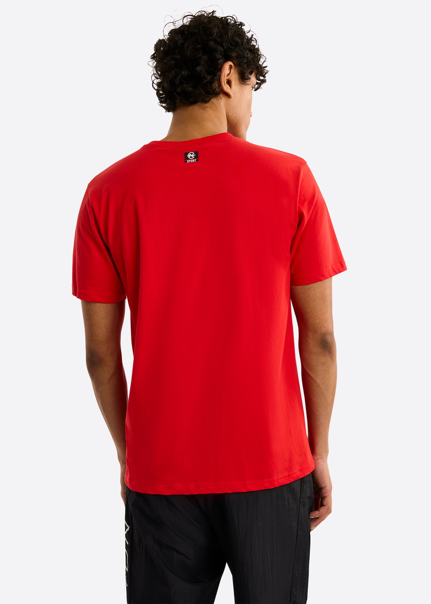 Nautica Competition Wexford T-Shirt-True Red-Back