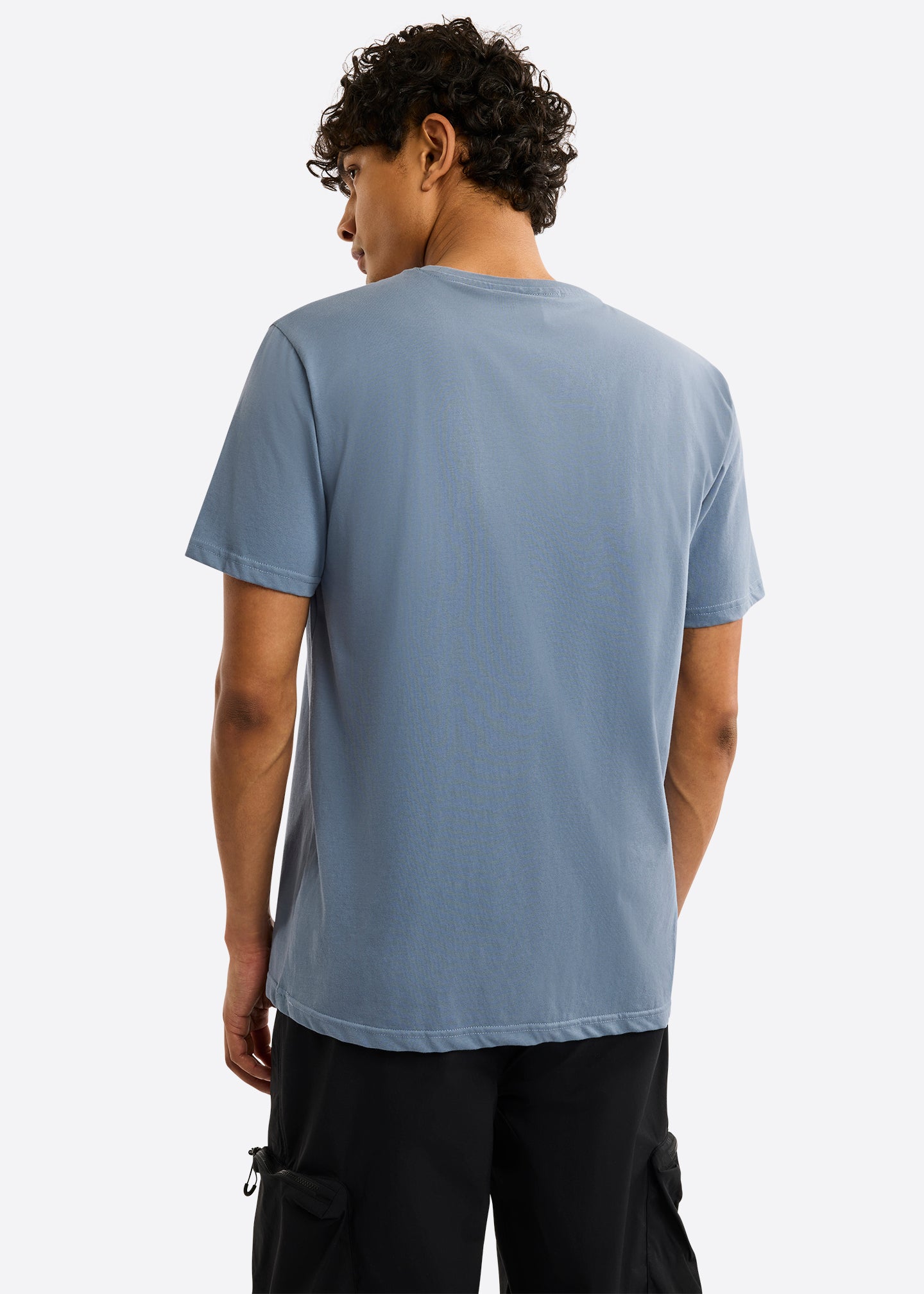 Nautica Competition Effin T-Shirt-Slate Blue-Back