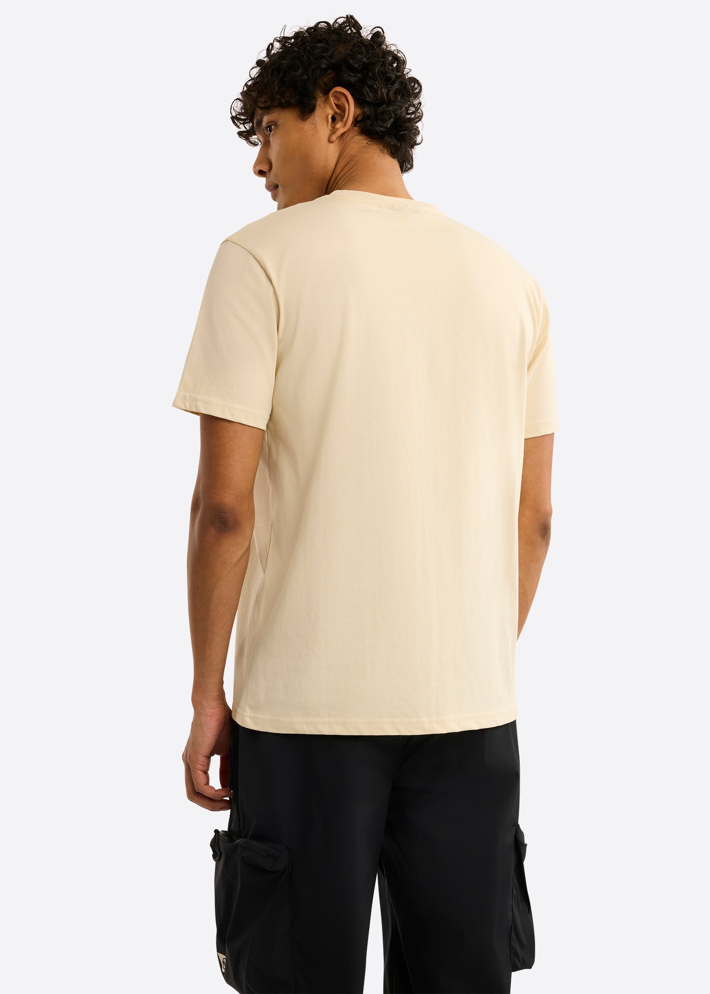 Nautica Competition Effin T-Shirt-Wheat-Back