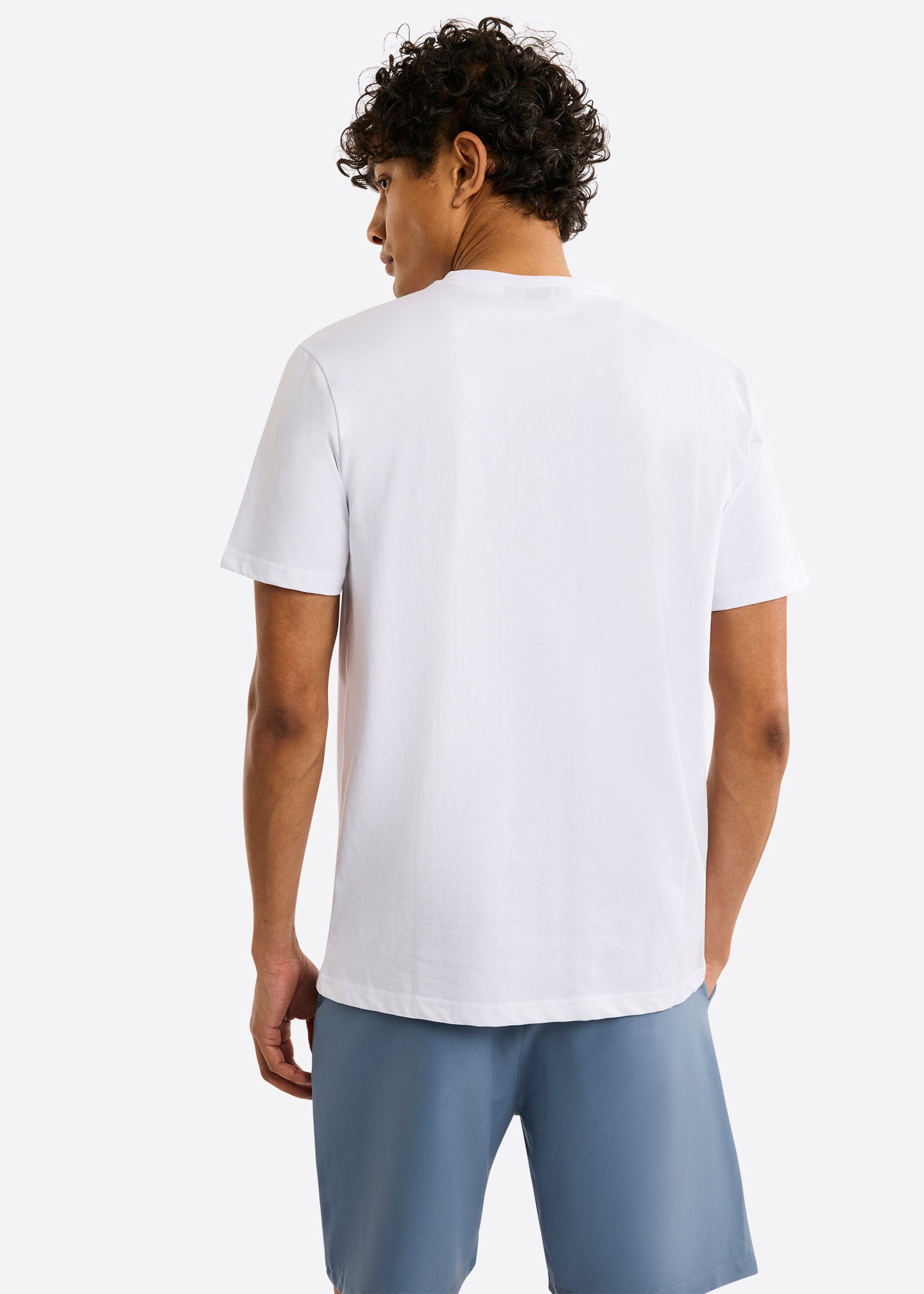 Nautica Competition Sandyford T-Shirt-White-Back