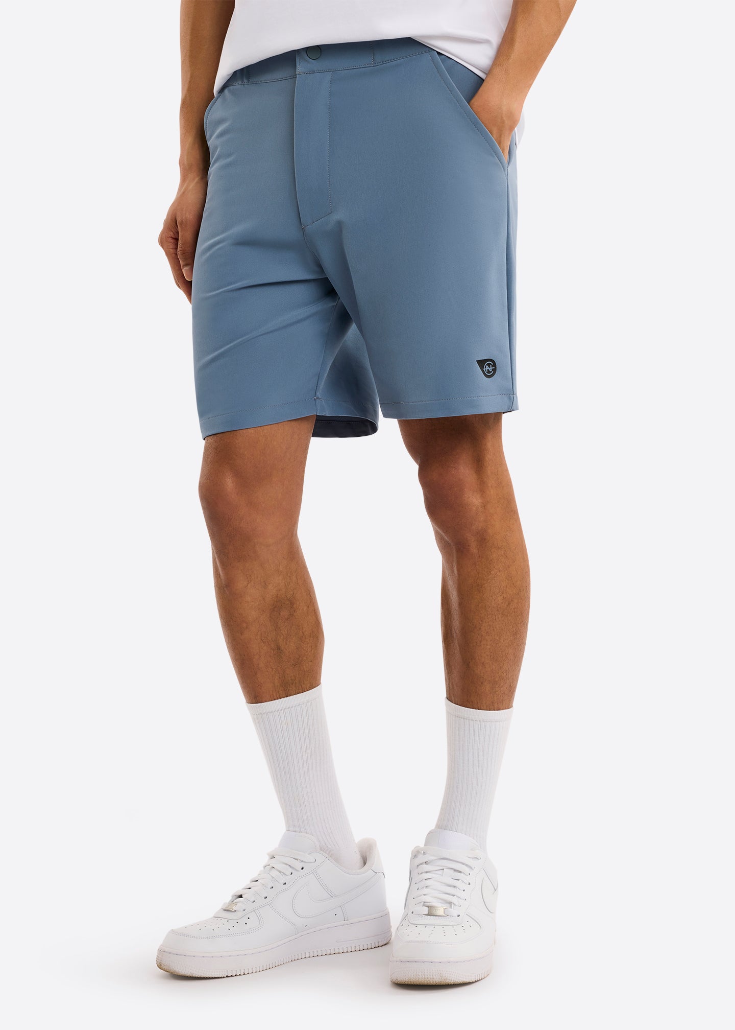 Nautica Competition Summerhill Short-Slate Blue-Front