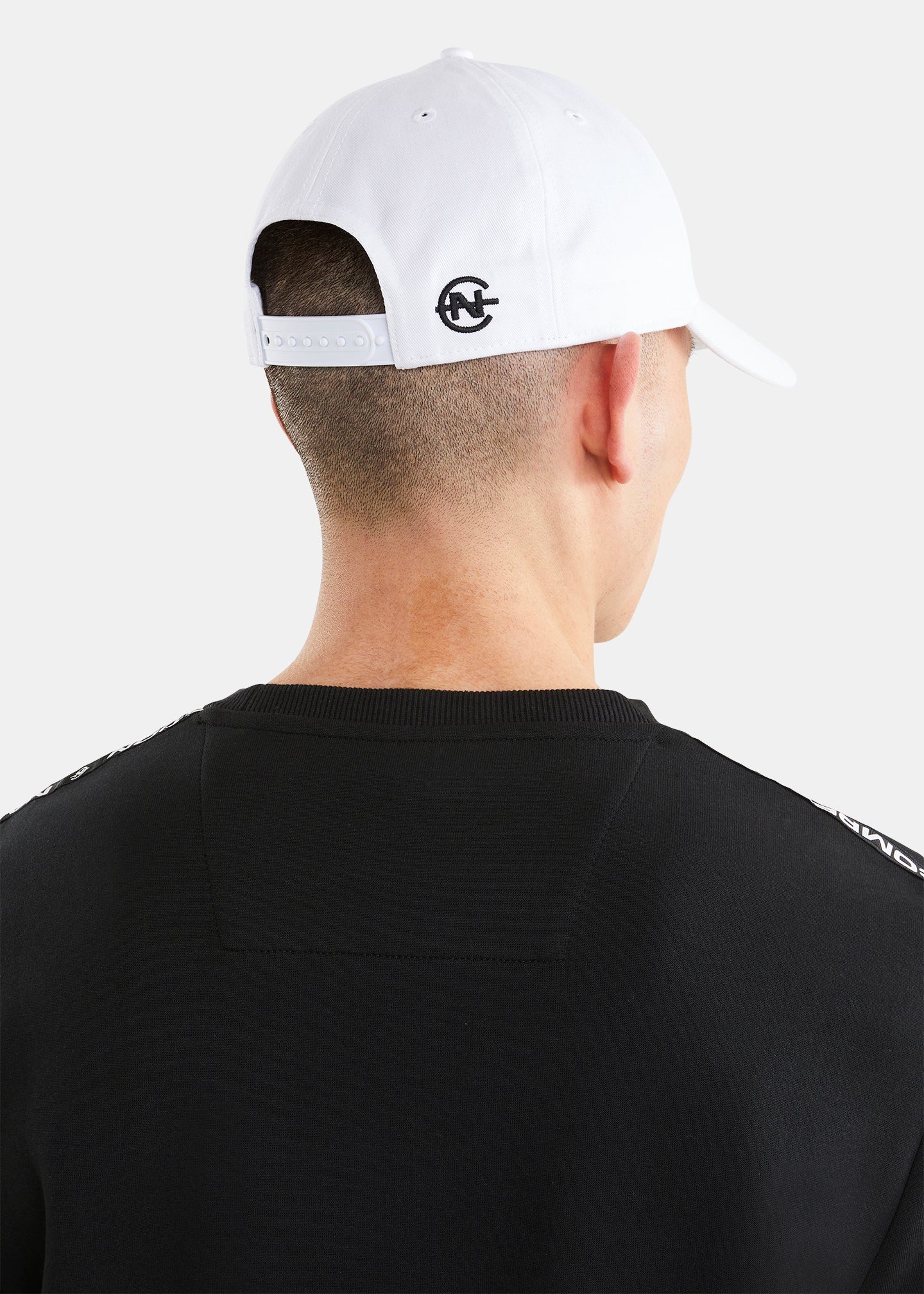 Nautica Competition Bambridge Snapback Cap - White - Back
