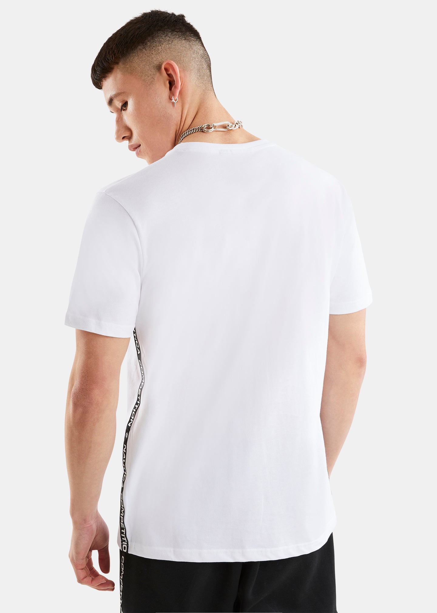 Nautica Manta T-Shirt - White - Back