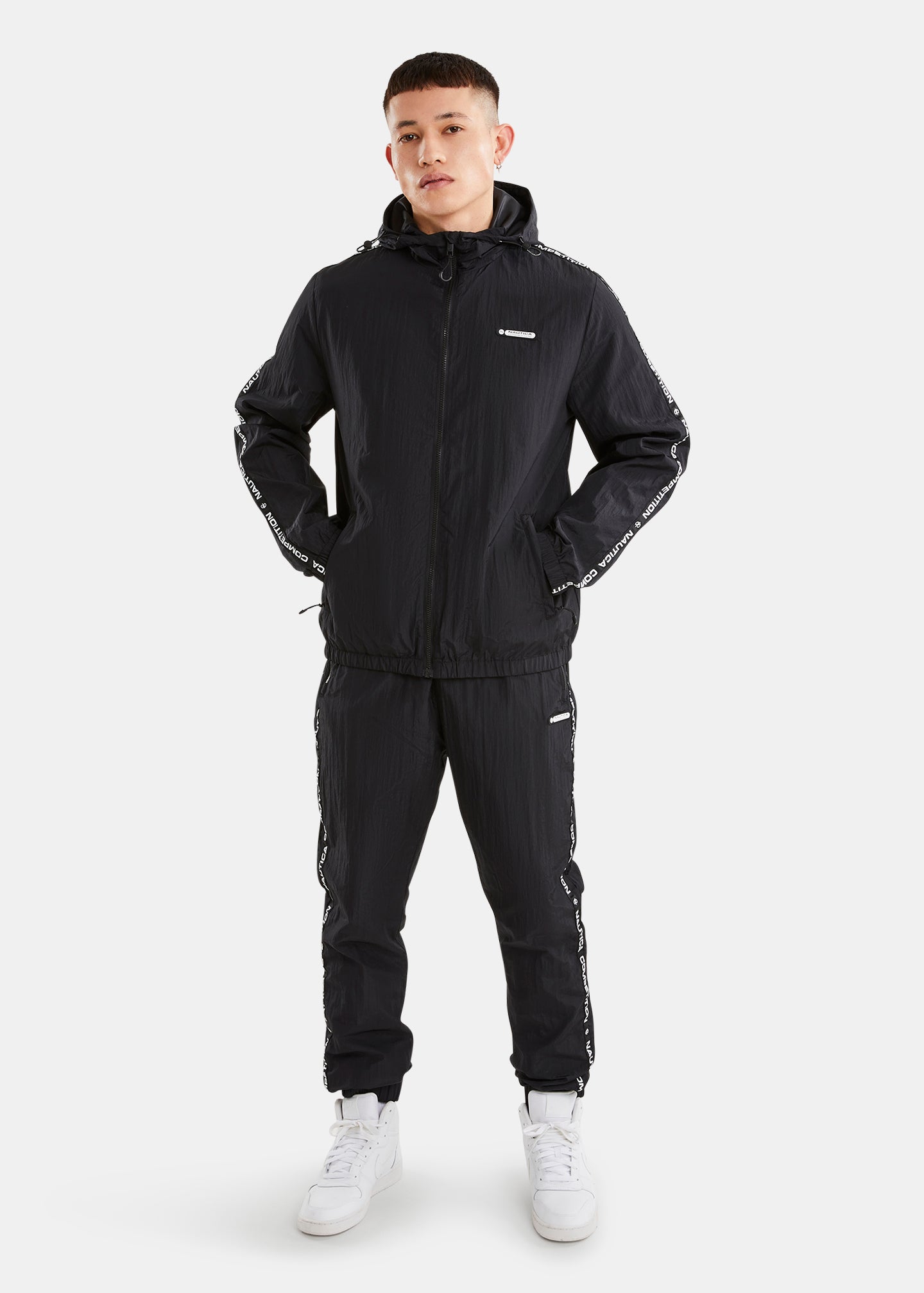 Nautica Tilsden Track Top - Black - Full Body