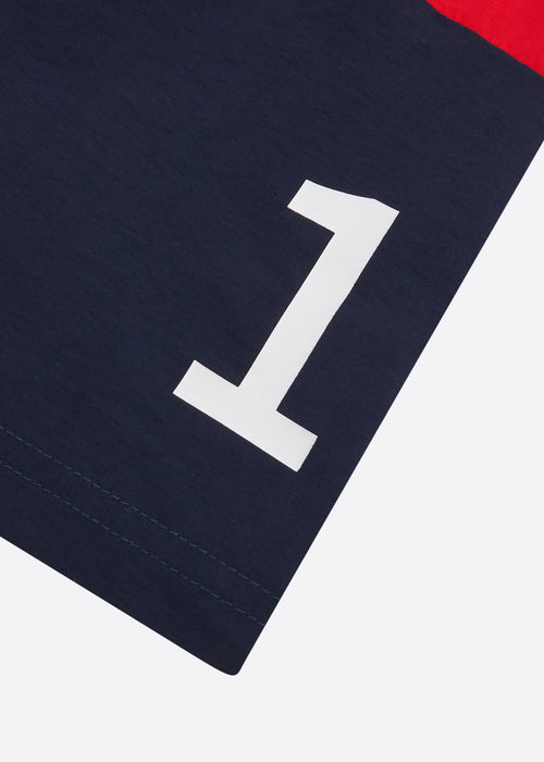 Nautica Junior Carson Swim Short - Dark Navy - Detail