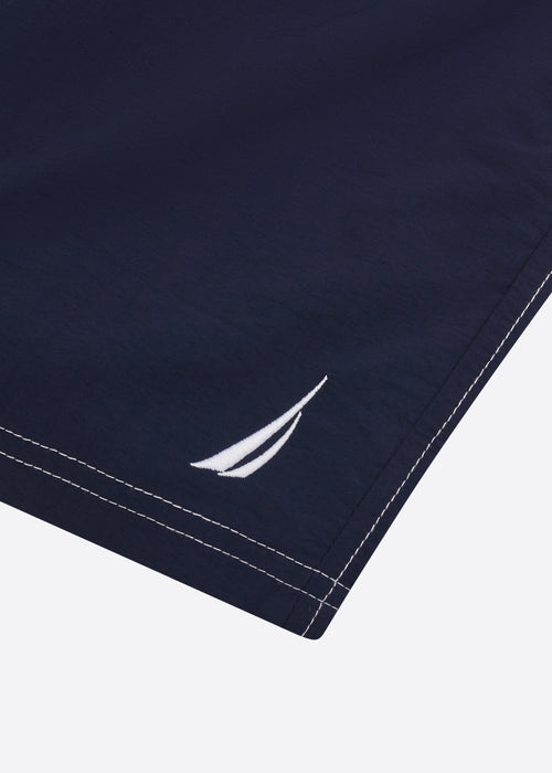 Nautica Junior Swim Short - Dark Navy - Detail