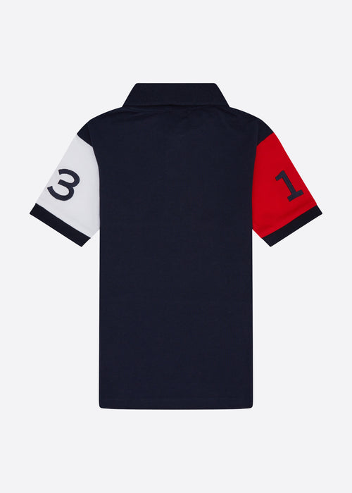 Nautica Junior Amir Polo Shirt  - Dark Navy - Back