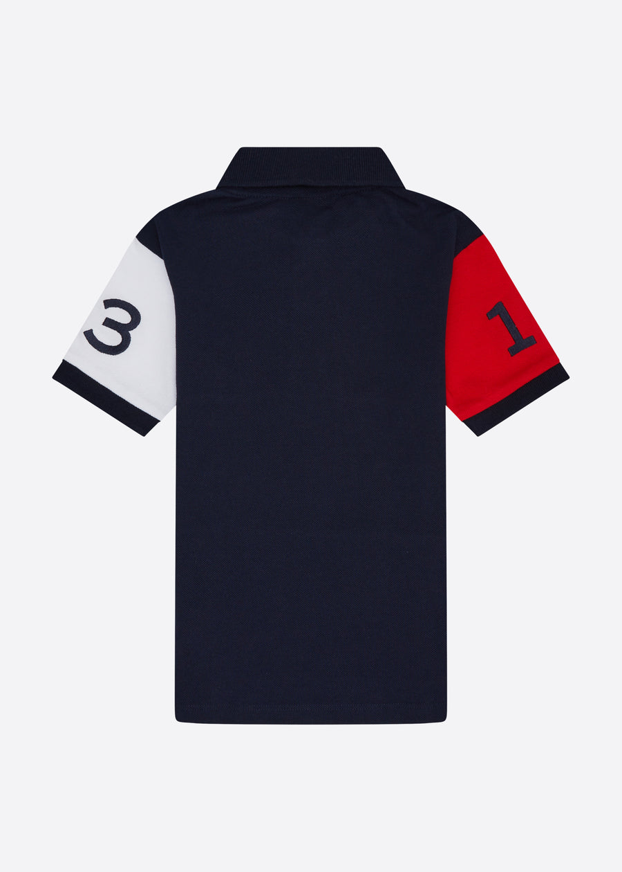 Amir Polo Shirt (Junior) - Dark Navy