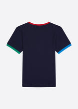 Load image into Gallery viewer, Nautica Junior Baylon T-Shirt -Dark Navy - Back