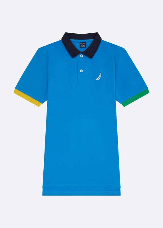 Jacob Polo Shirt (Junior) - Blue