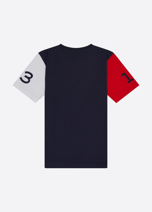 Nautica Junior Malik T-Shirt - Dark Navy - Back