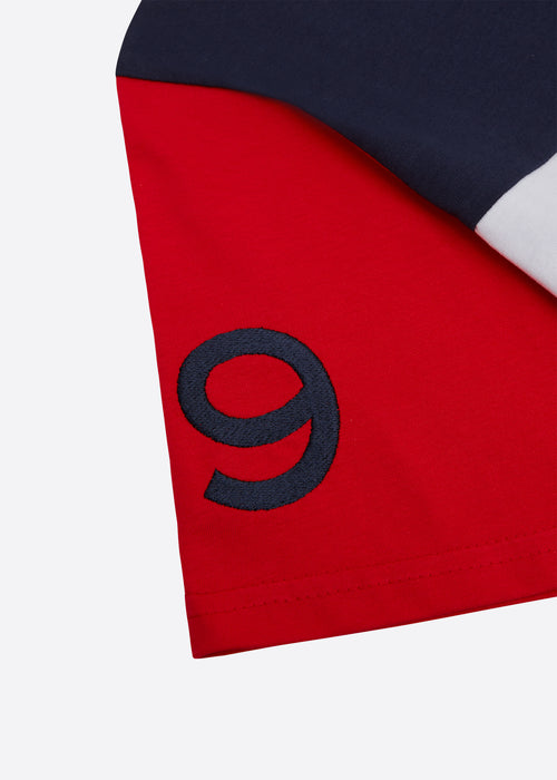 Nautica Junior Malik T-Shirt - Dark Navy - Detail