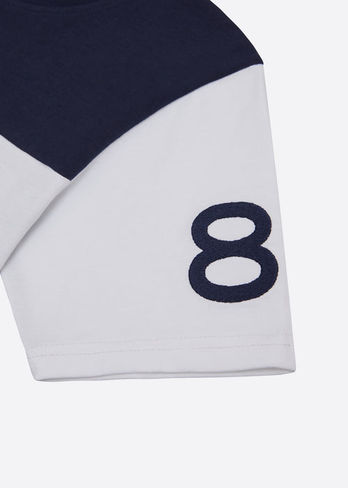 Nautica Junior Malik T-Shirt - Dark Navy - Detail