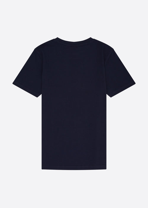 Nautica Junior Trenton T-Shirt - Dark Navy - Back