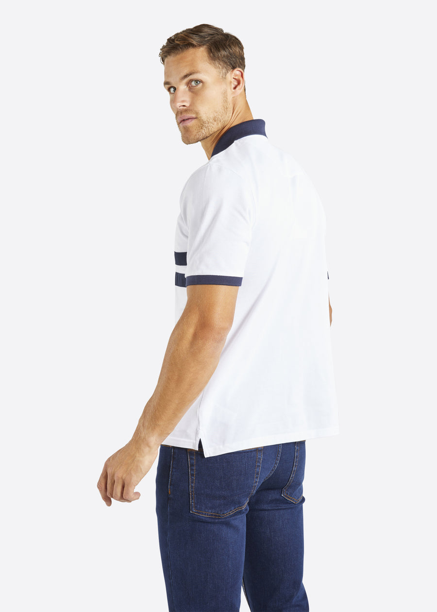 Baylor Polo Shirt - White