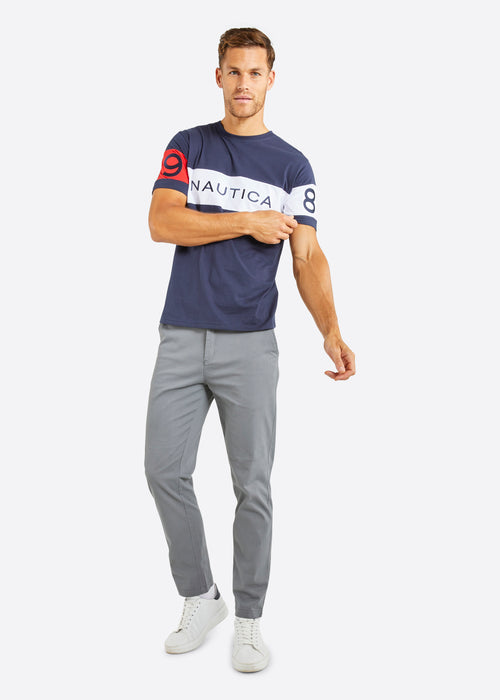 Nautica Calvin T-Shirt - Dark Navy - Full Body