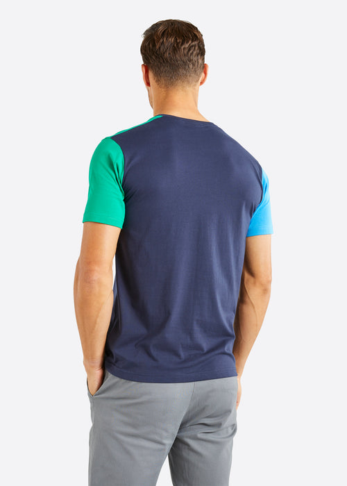Nautica Conrad T-Shirt - Blue - Back