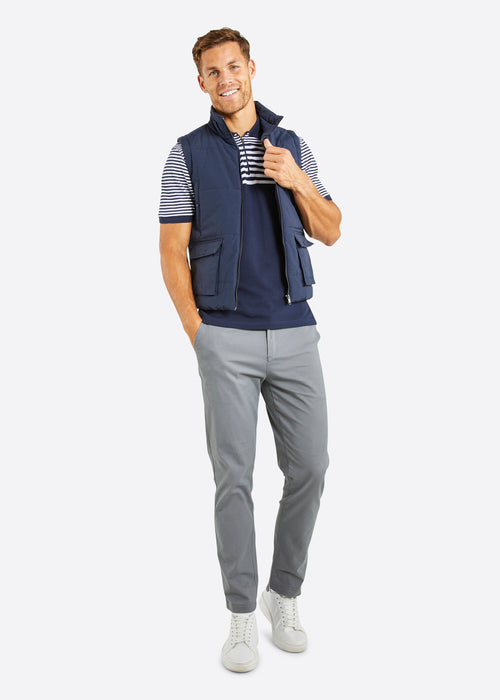 Nautica Emmett Gilet - Dark Navy - Full Body