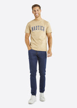Load image into Gallery viewer, Nautica Gable T-Shirt - Wheat - Full Body