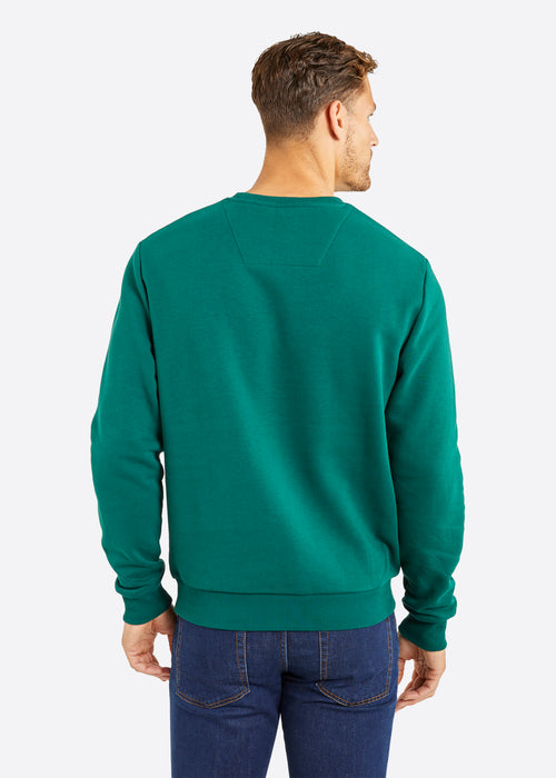 Nautica Rolf Sweatshirt - Dark Green - Back