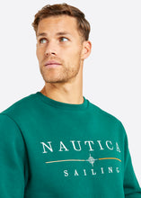 Load image into Gallery viewer, Nautica Rolf Sweatshirt - Dark Green - Detail