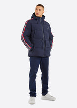 Load image into Gallery viewer, Nautica Albie Padded Jacket - Dark Navy - Full Body
