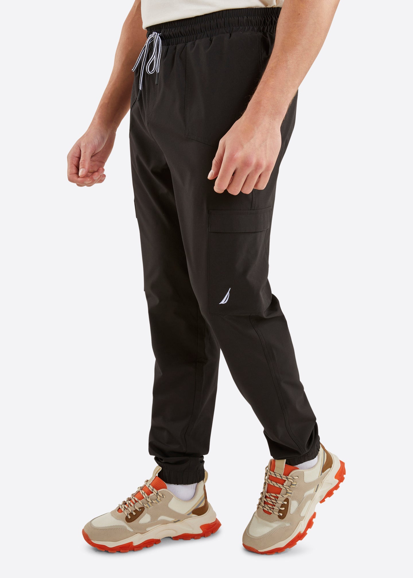 Asher Cargo Pant Black